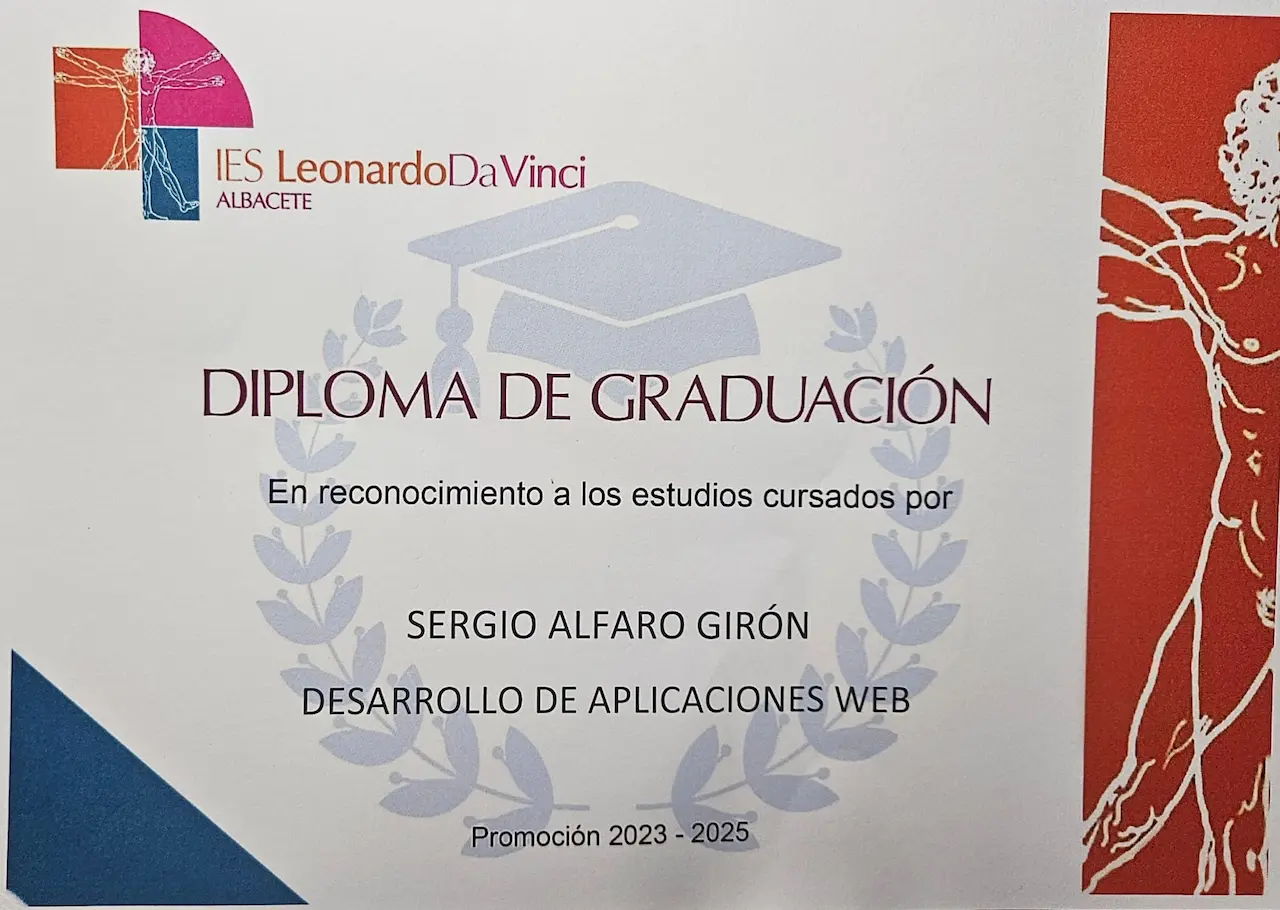 Certificado de Desarrollo de Aplicaciones Web
